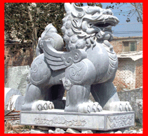 聚財(cái)石雕貔貅造型發(fā)展是什么