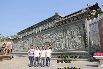 寺院浮雕照壁_浮雕觀(guān)音壁畫(huà)