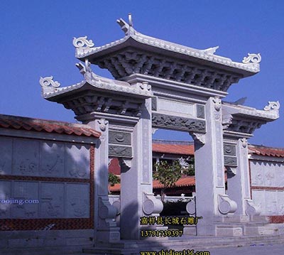 石牌坊石雕牌樓修建條件是什么