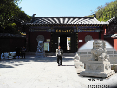 力量和權(quán)力的象征，石雕獅子