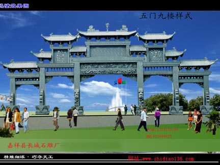 石牌坊_牌樓石雕的修建作用是什么