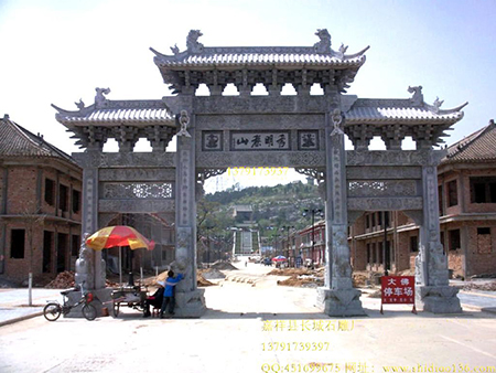 訂購石牌坊石牌樓注意什么