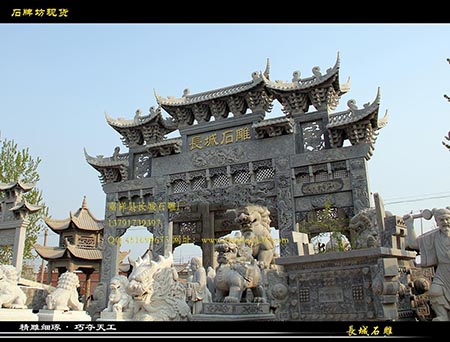 石牌坊價(jià)格區(qū)別_專(zhuān)業(yè)石雕牌坊加工廠(chǎng)
