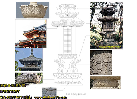 上海古跡一石經(jīng)幢