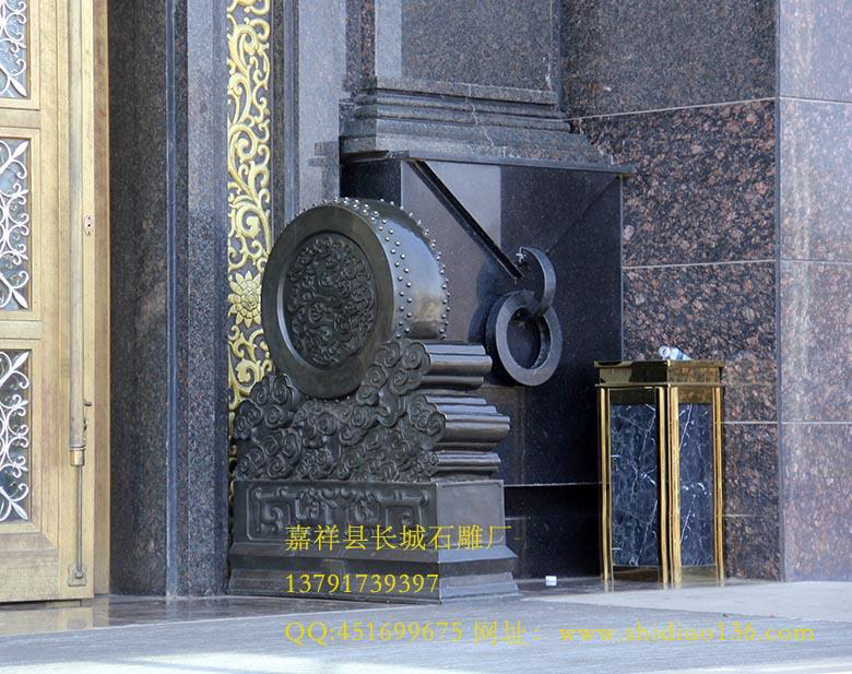 門墩石抱鼓