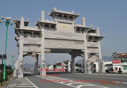 徽州石雕牌樓為什么獨具建筑特色