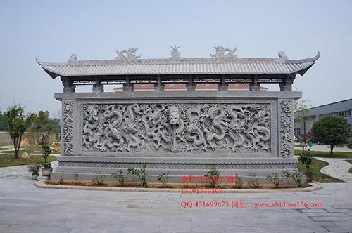  九龍壁石雕的吉祥寓意有哪些