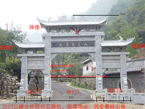 什么是三門三樓石牌坊