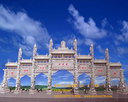 建造一座寺院山門或牌樓價(jià)格是多少