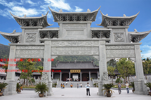 寺院石牌樓