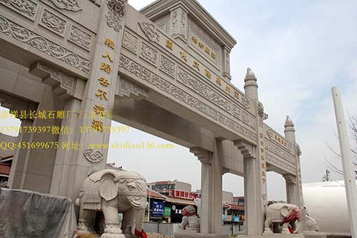 石雕牌坊|寺院山門古樸至真的傳統(tǒng)藝術(shù)