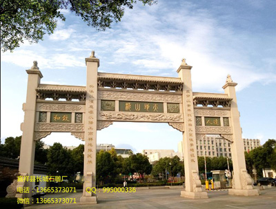 決定現(xiàn)代石牌樓價格的因素有哪些