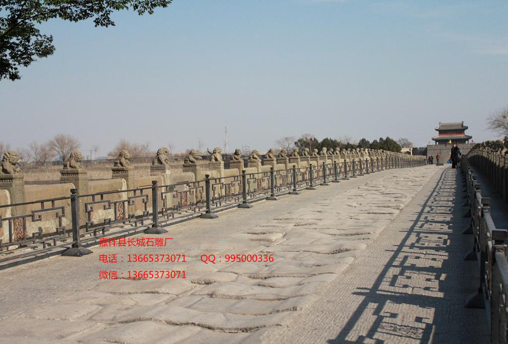 盧溝橋圖片石拱橋
