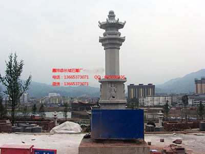 石雕經(jīng)幢在現(xiàn)代園林的設(shè)計(jì)