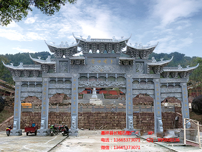 傳統(tǒng)石雕牌樓的發(fā)展建筑