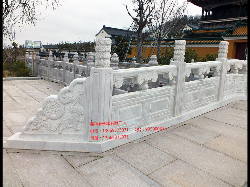 石雕欄桿，花崗巖石雕欄桿,石欄桿效果圖