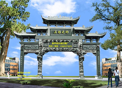 石頭大門如何制作