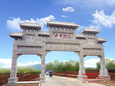 石牌樓有什么作用