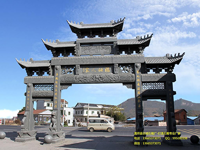 農(nóng)村門樓牌坊制作五大要點(diǎn)