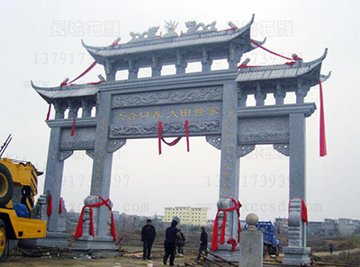 石雕牌坊牌樓的樣式是怎么發(fā)展的
